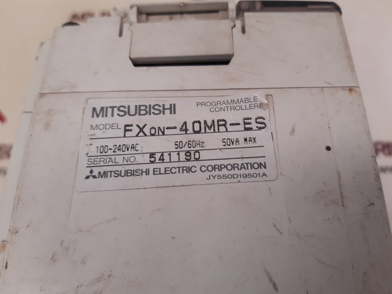 Mitsubishi melsec fx0n-40mr-es programmable controller