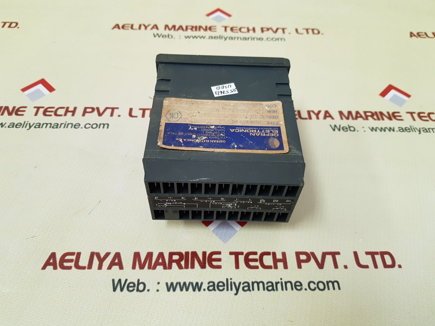 Gefran 1020n-r0-r0-2 temperature controller