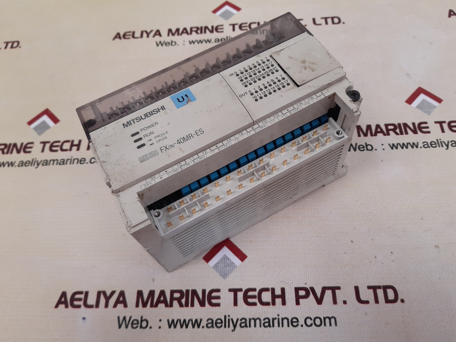 Mitsubishi melsec fx0n-40mr-es programmable controller