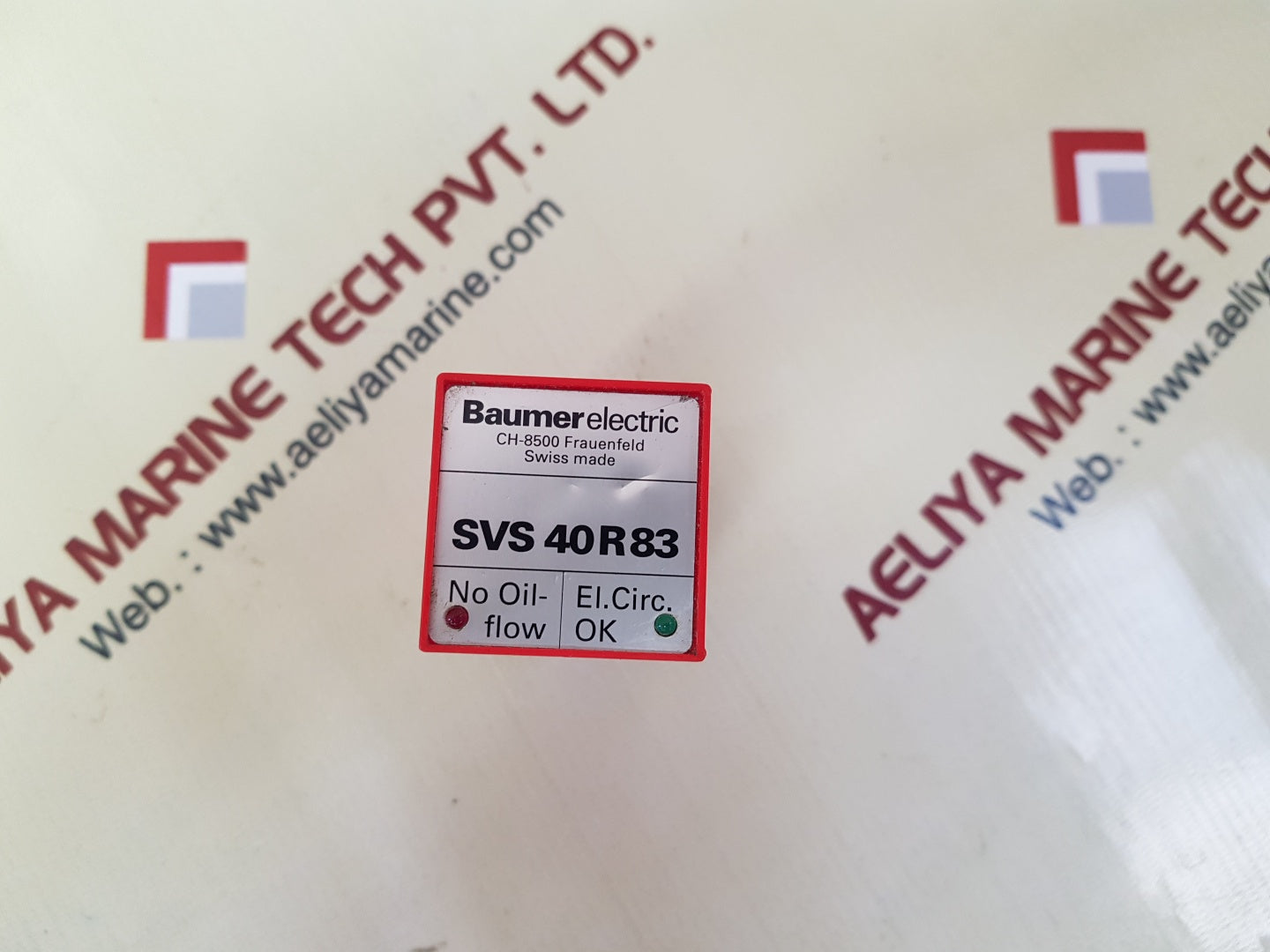 Baumer electricsvs 40r83 relay