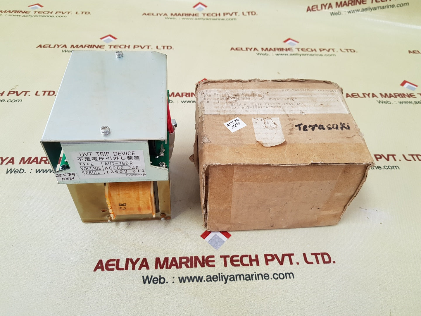 Terasaki aut-1bdr under voltage trip device ac200-240