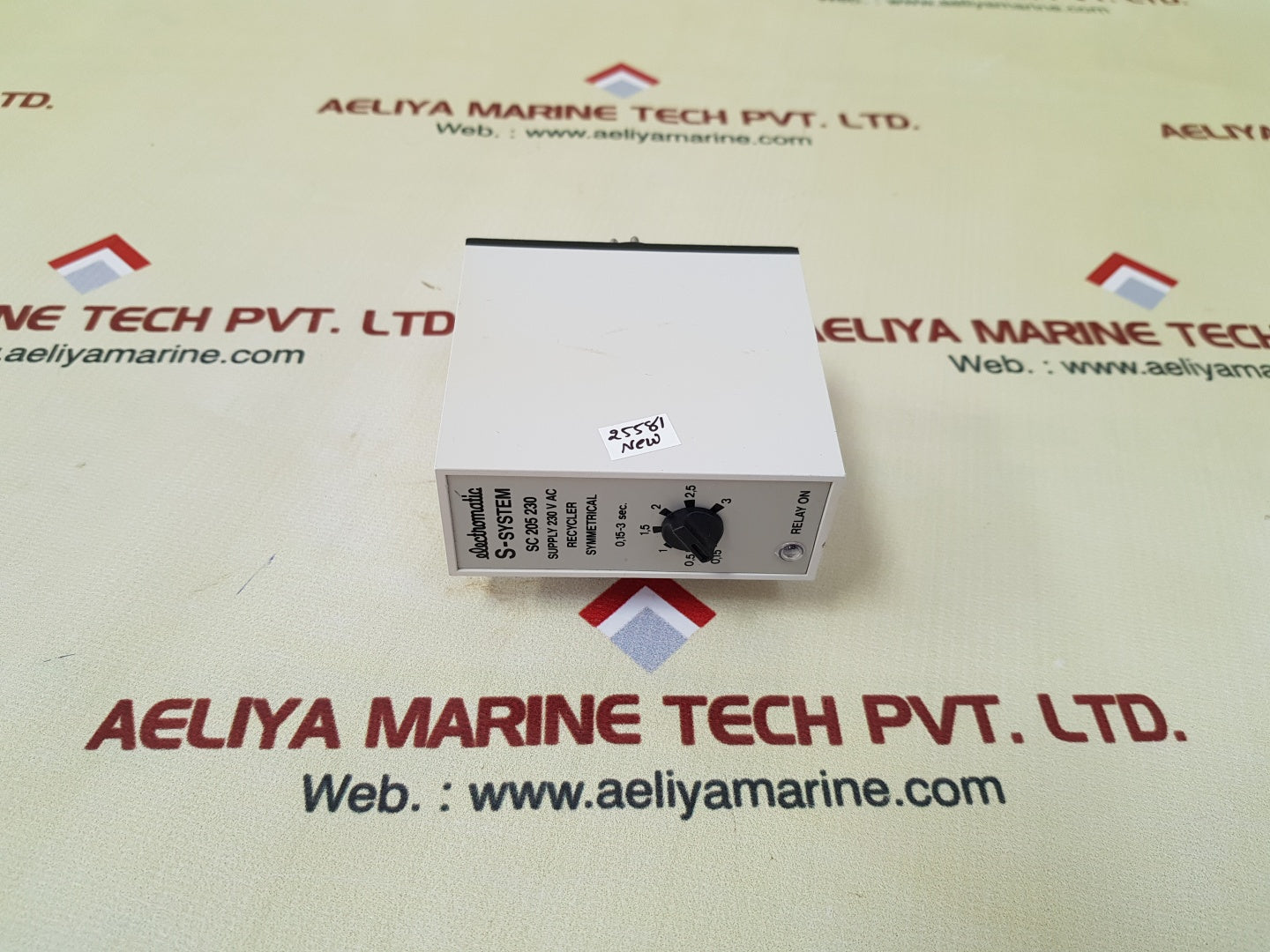 Electromatic s-system sc 205 230 time delay relay