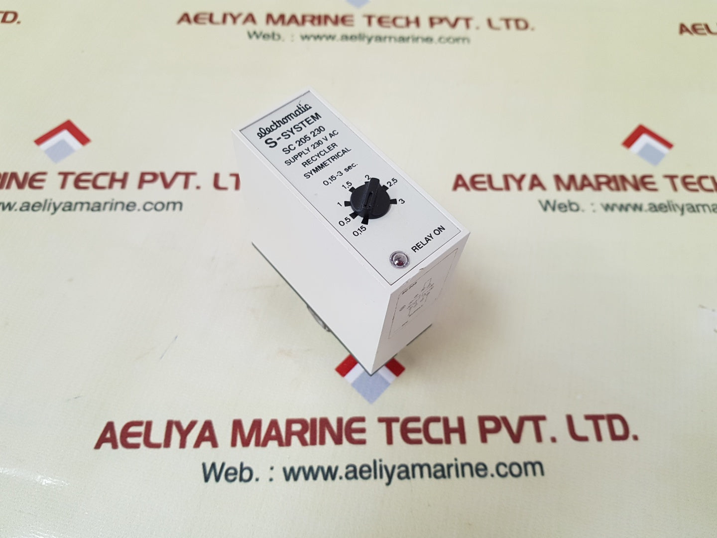 Electromatic s-system sc 205 230 time delay relay