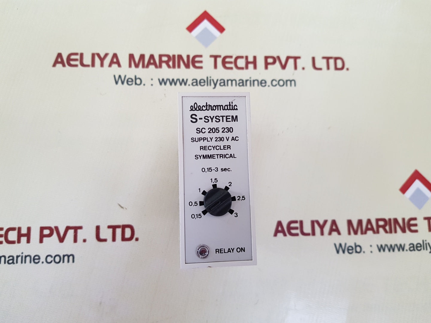 Electromatic s-system sc 205 230 time delay relay