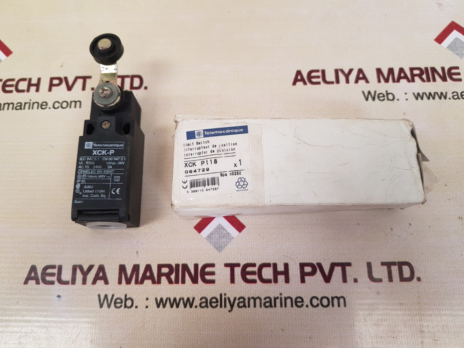 Telemecanique xck-p118 limit switch 