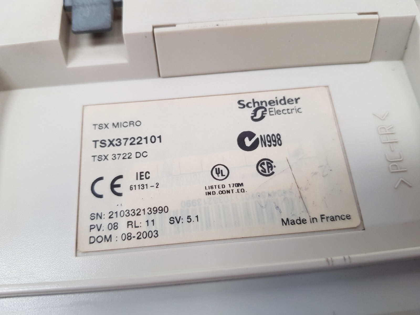 Schneider tsx3722101 modicon tsx micro modular base controller