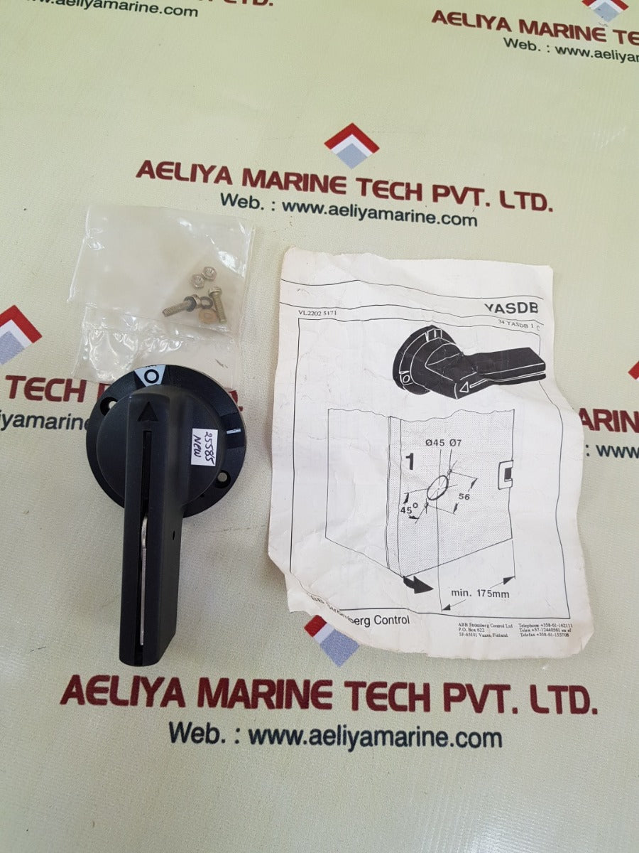 Abb stromberg yasdb handle for disconnect switch on/off