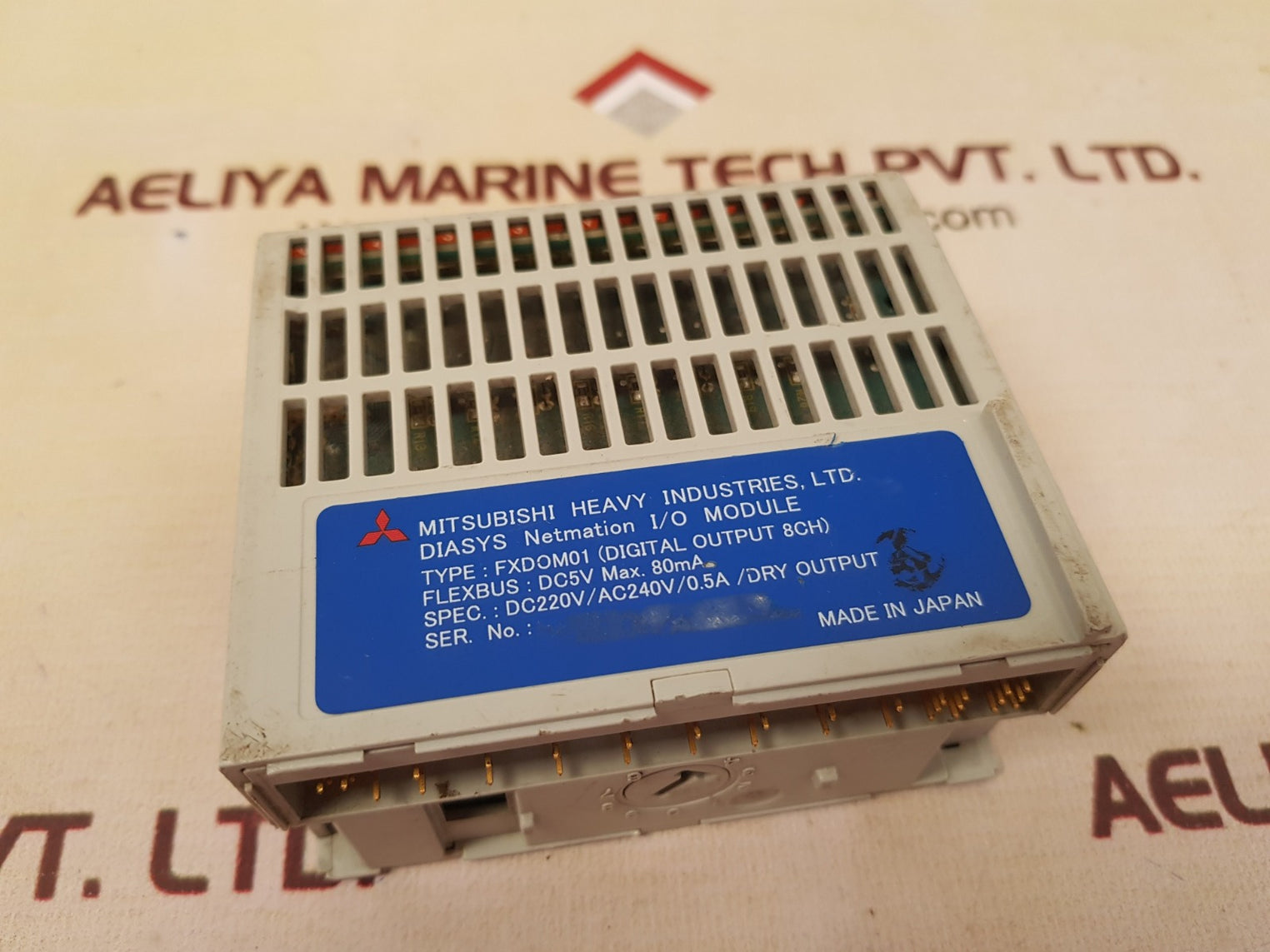 Mitsubishi Diasys Netmation Fxdom01 Digital Output Module Dc220V/ Ac240V 0.5A