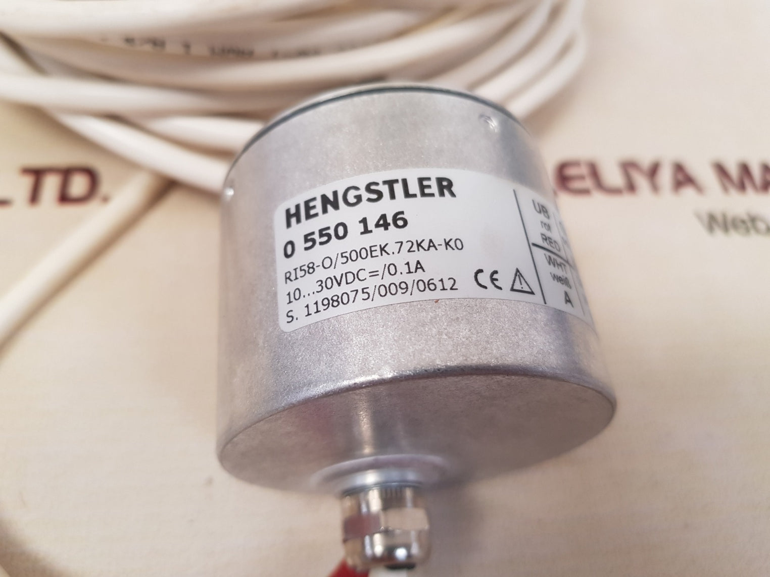 Hengstler 0 550 146 Incremental Encoder Ri58-o/ 500Ek.72Ka-k0