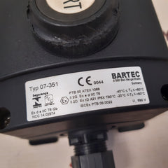 Bartec 07-351 Emergency Push Button Station