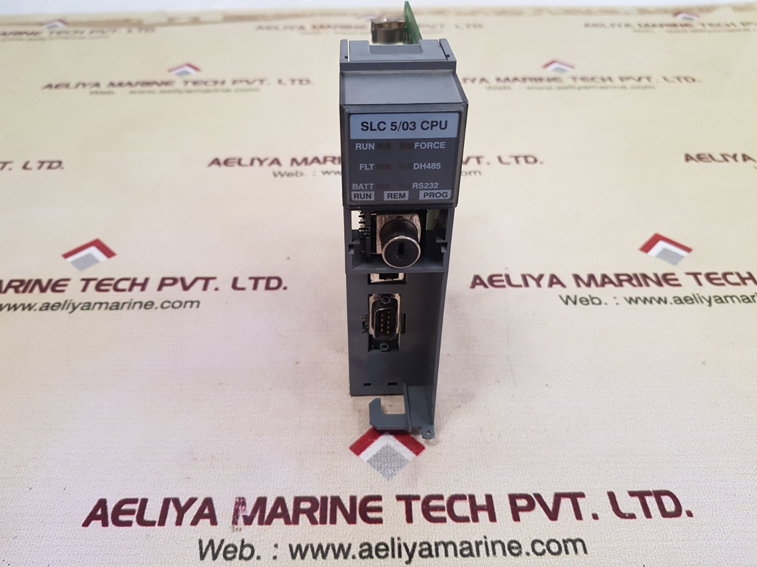 Allen-bradley 1747-l531 ser.e rev.8 slc 500 processor unit