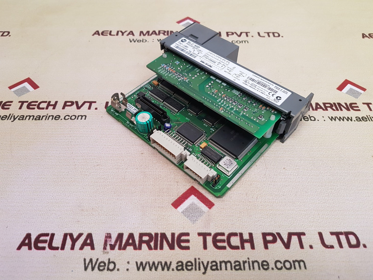 Allen-bradley 1747-l531 ser.e rev.8 slc 500 processor unit