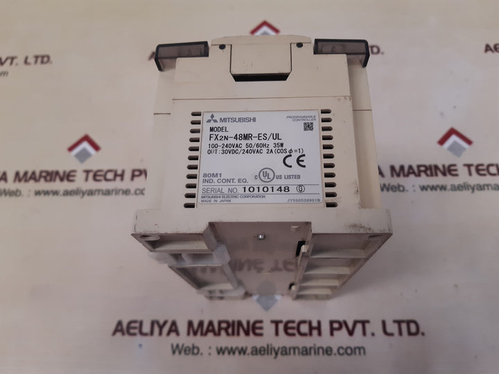 Mitsubishi Melsec Fx2N-48Mr-es/Ul Programmable Controller 100-240Vac 50/60Hz