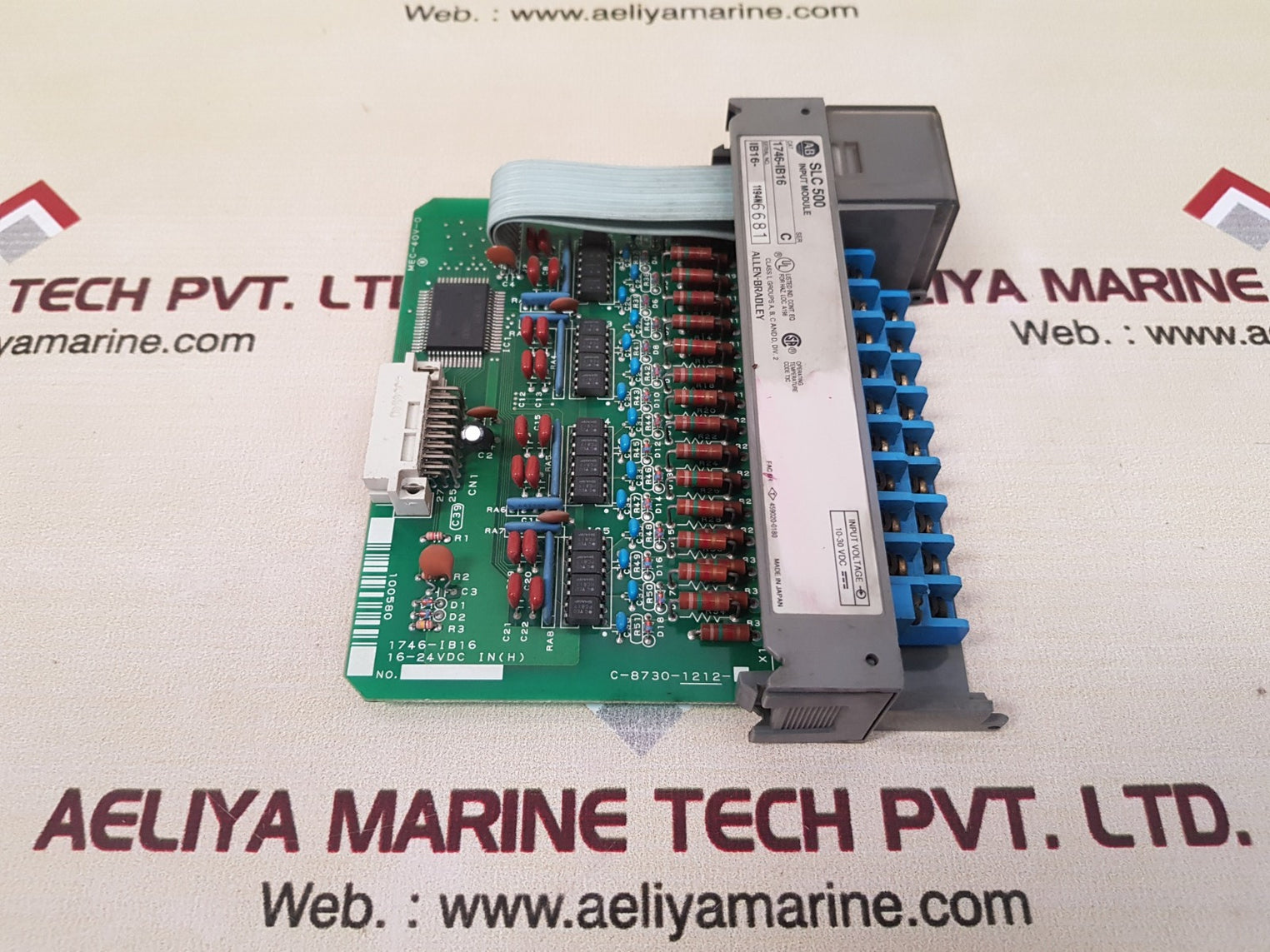 Allen-bradley 1746-ib16 Ser C Slc 500 Input Module