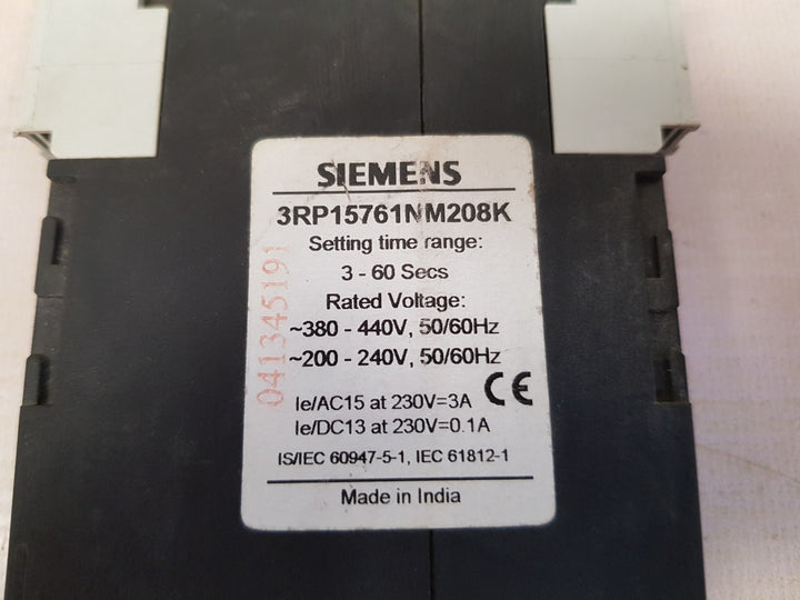 Siemens 3Rp1576-1Nm20 Star/Delta Timer 3Rp15761Nm208K