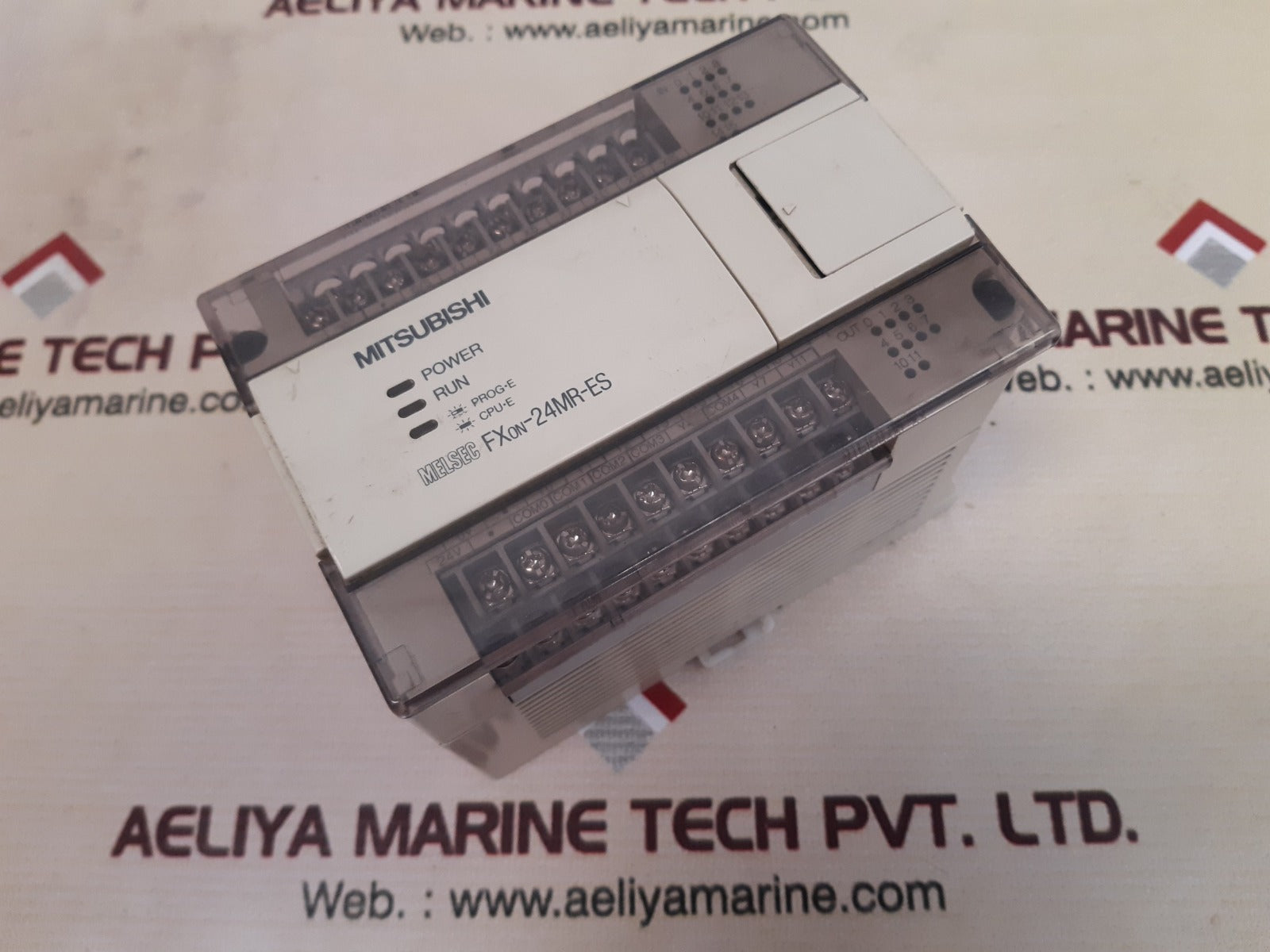 Mitsubishi melsec fxon-24mr-es/ul programmable controller