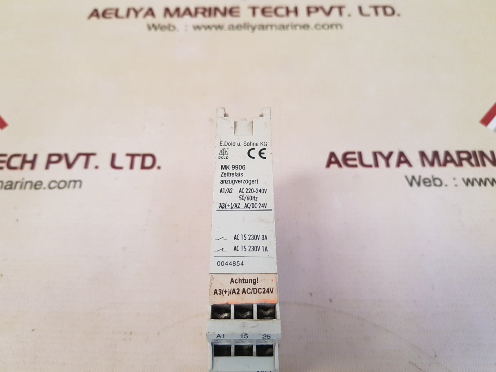 E.Dold U Mk 9906 Minitimer Relay 1.5-30S