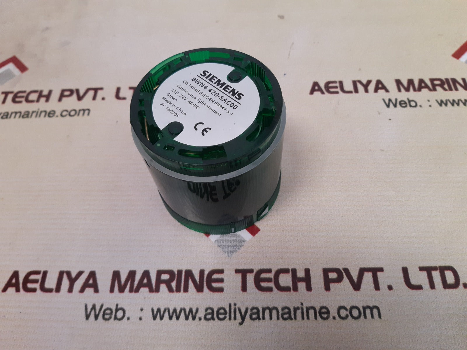 Siemens 8Wn4 420-5Ac00 Continuous Light Element 24V,Ac/Dc