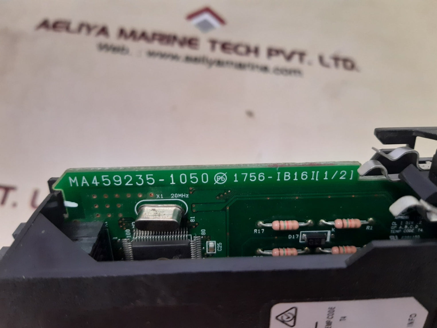 Allen-bradley 1756-ib16I Ser.A Controllogix Isolated Input Module 10-30Vdc