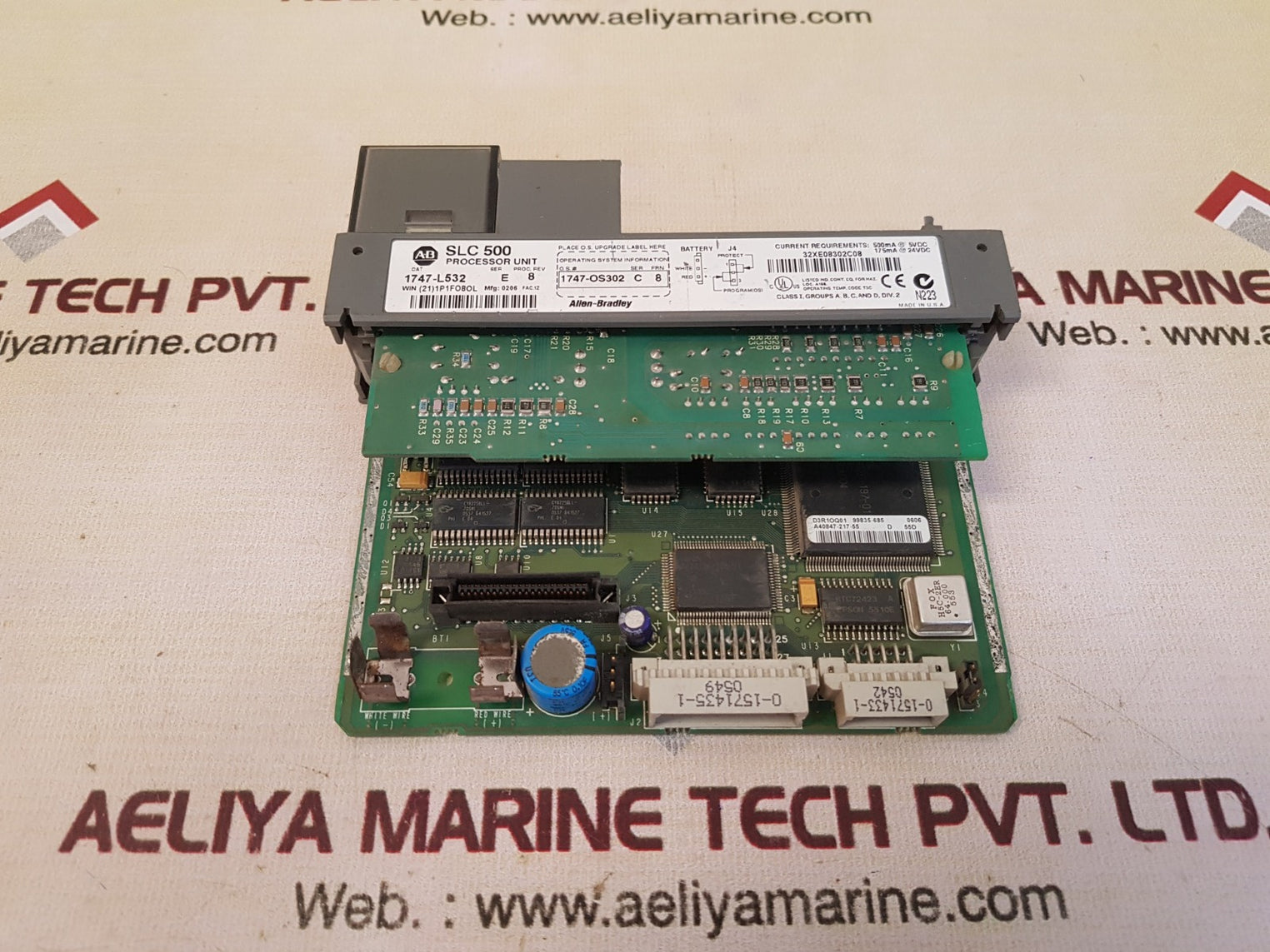 Allen-bradley 1747-l532 Ser E Processor Unit Rev 8