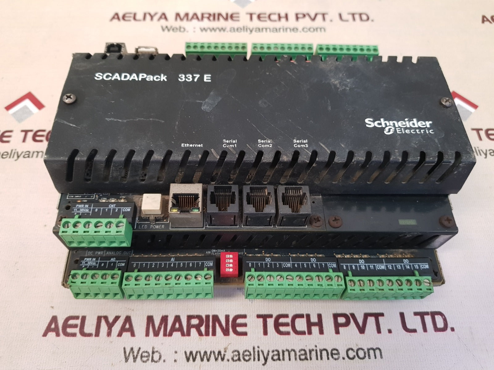 Schneider Electric Scadapack 337 Remote Telemetry Unit Tbup337-ea55-ab00U