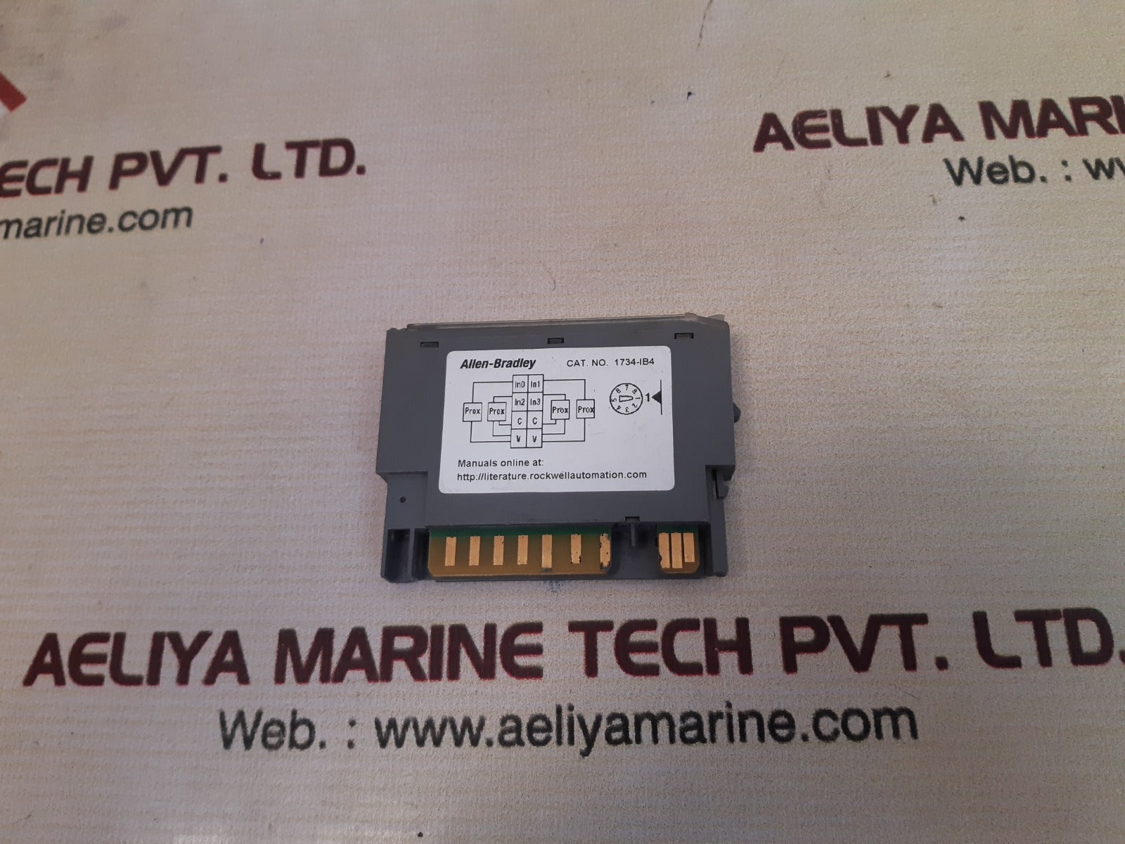 Allen-bradley 1734-ib4 ser.c digital input module 92406671