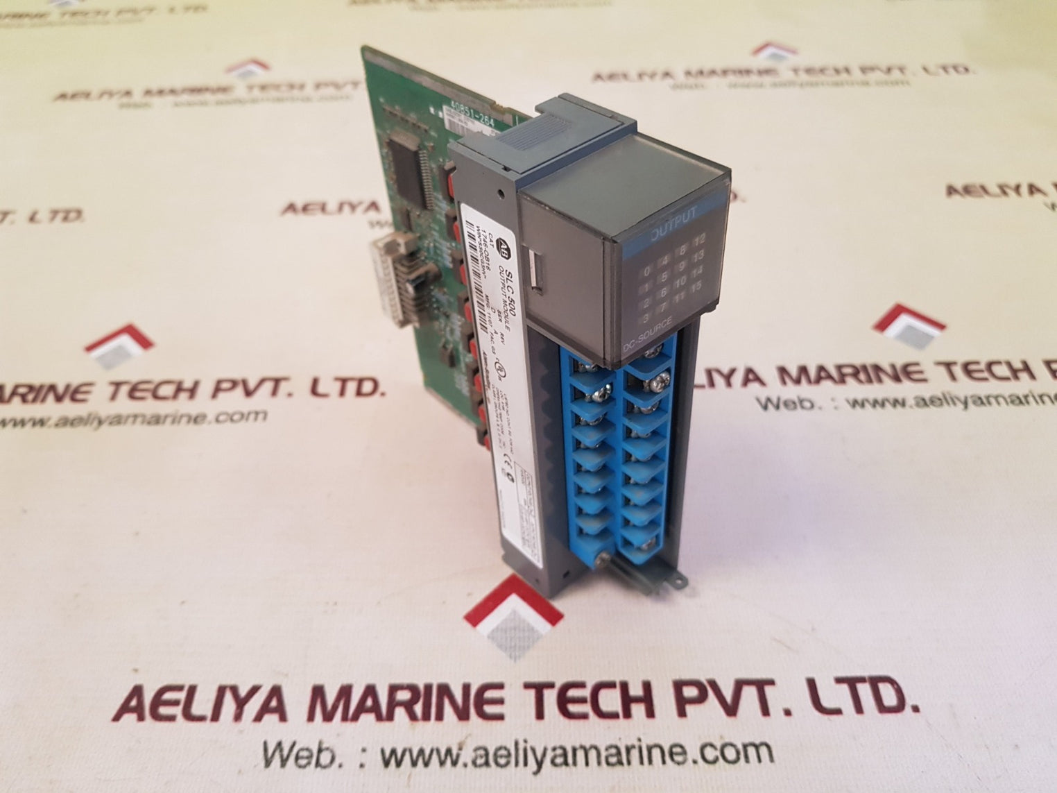 Allen-bradley 1746-ob16 Ser.D Rev.A Slc 500 Output Module