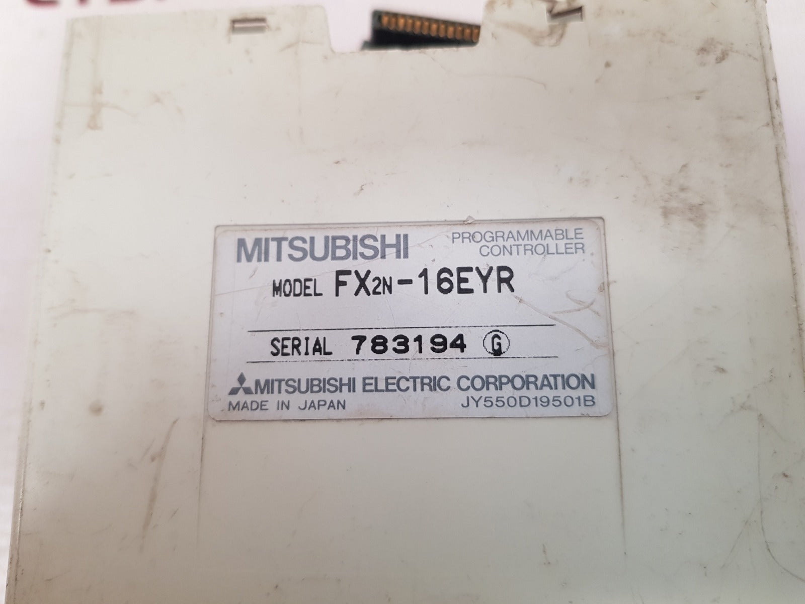 Mitsubishi fx2n-16eyr programmable controller