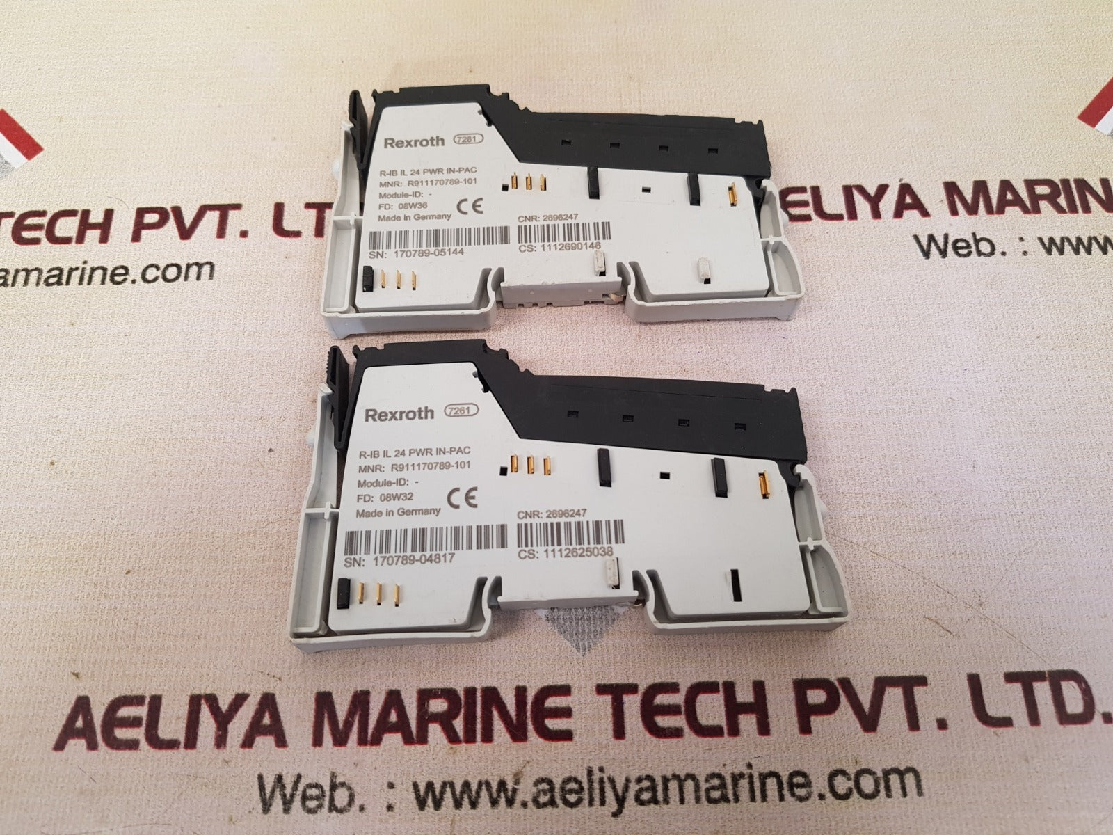 Rexroth R911170789-101 Inline Power Module Fd: 08W32