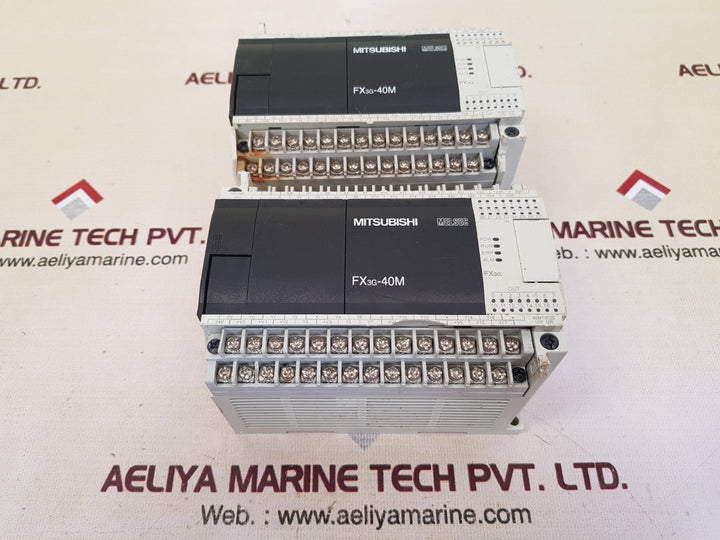 Mitsubishi Fx3G-40Mt/Ess Programmable Controller 100-240Vac 50/60Hz 37W