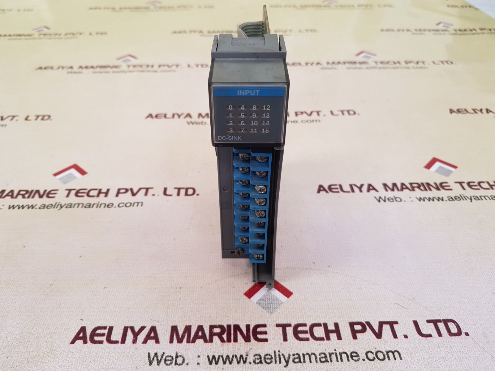 Allen Bradley 1746-ib16 Ser. C Slc500 Analog Input Module 10-30Vdc