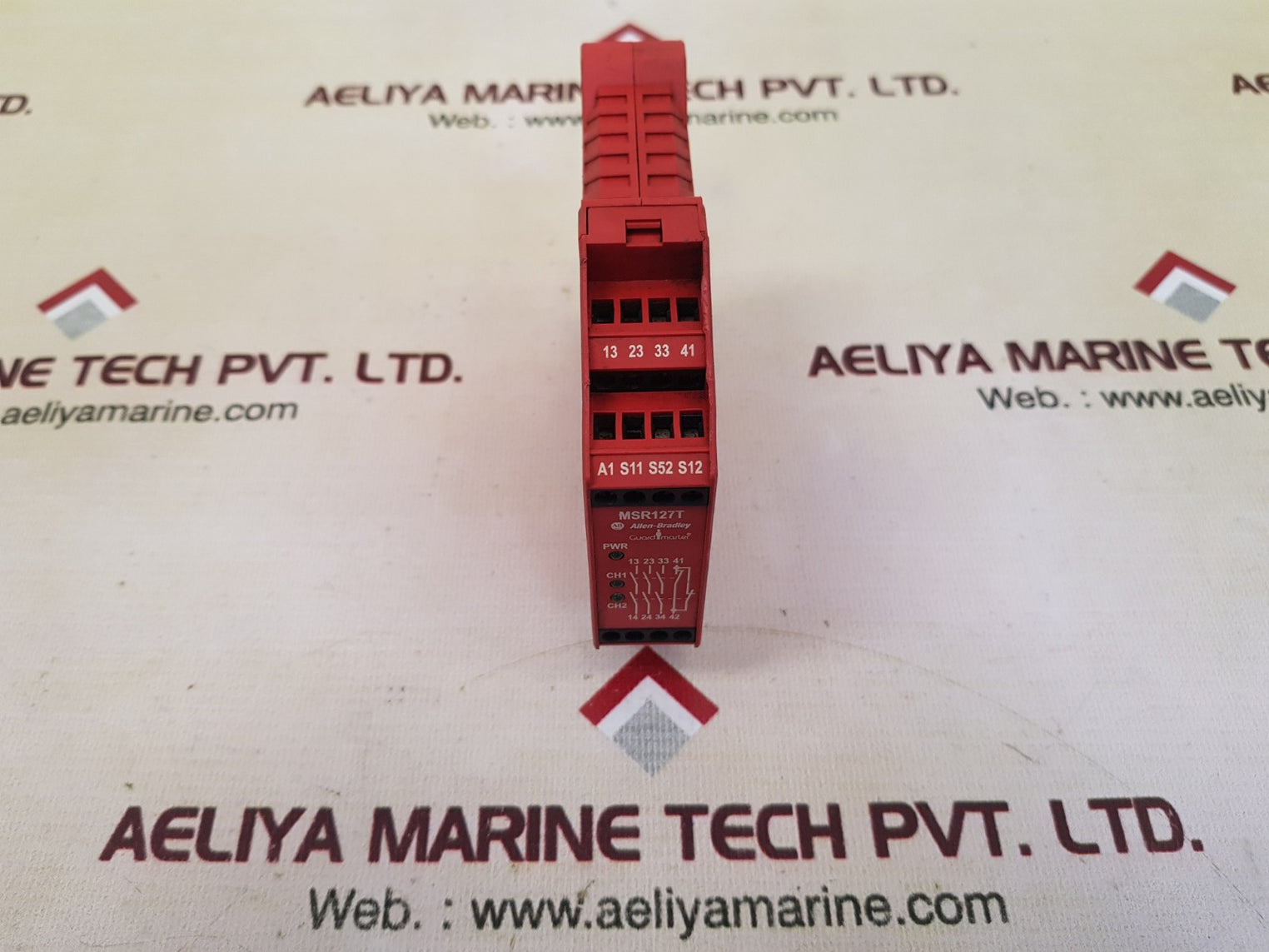 Allen-bradley Guard Master Msr127T 440R-n23126 Ser. C Safety Relay