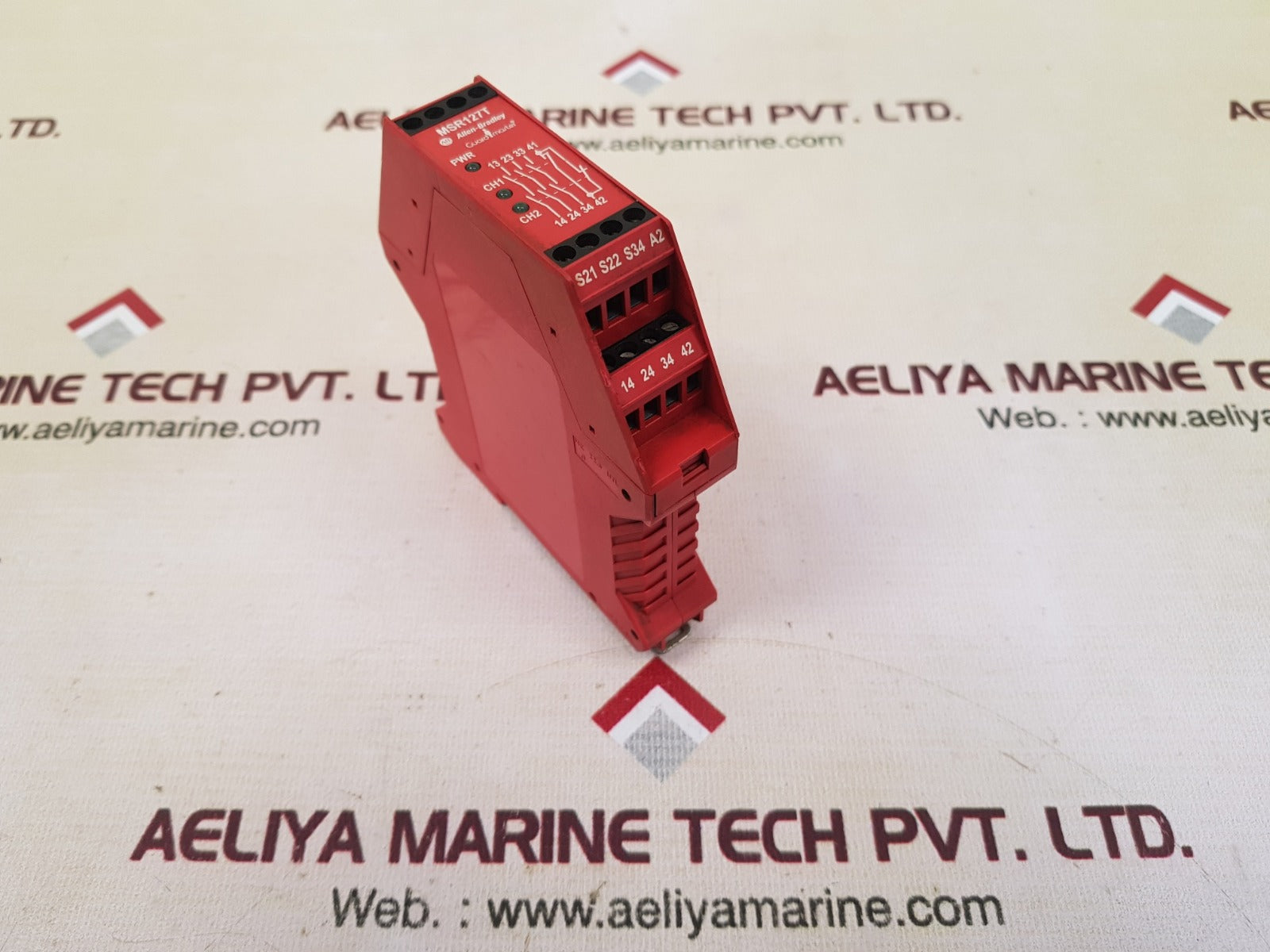 Allen-bradley Guard Master Msr127T 440R-n23126 Ser. C Safety Relay
