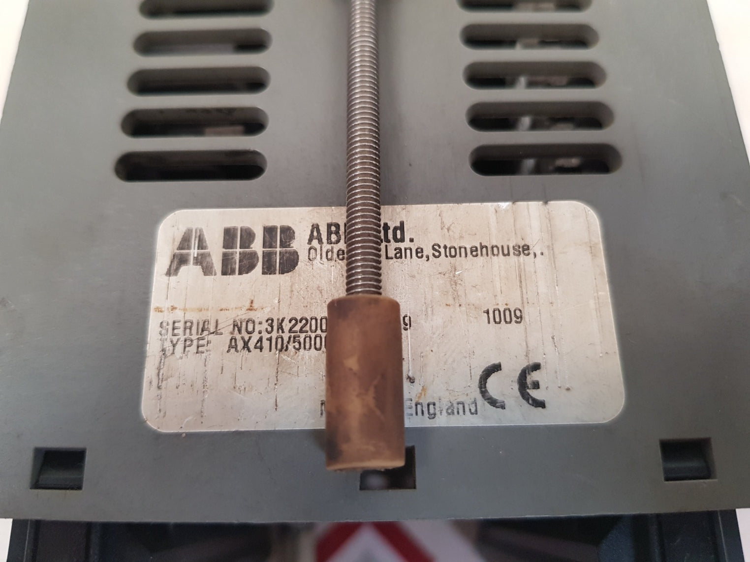 Abb Ax400 Ax410/50001 Analyzer 100-240V Ac, 50/60Hz, 10W