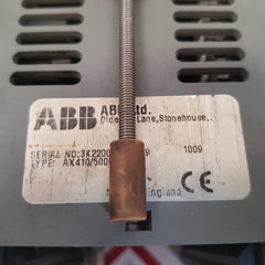 Abb Ax400 Ax410/50001 Analyzer 100-240V Ac, 50/60Hz, 10W