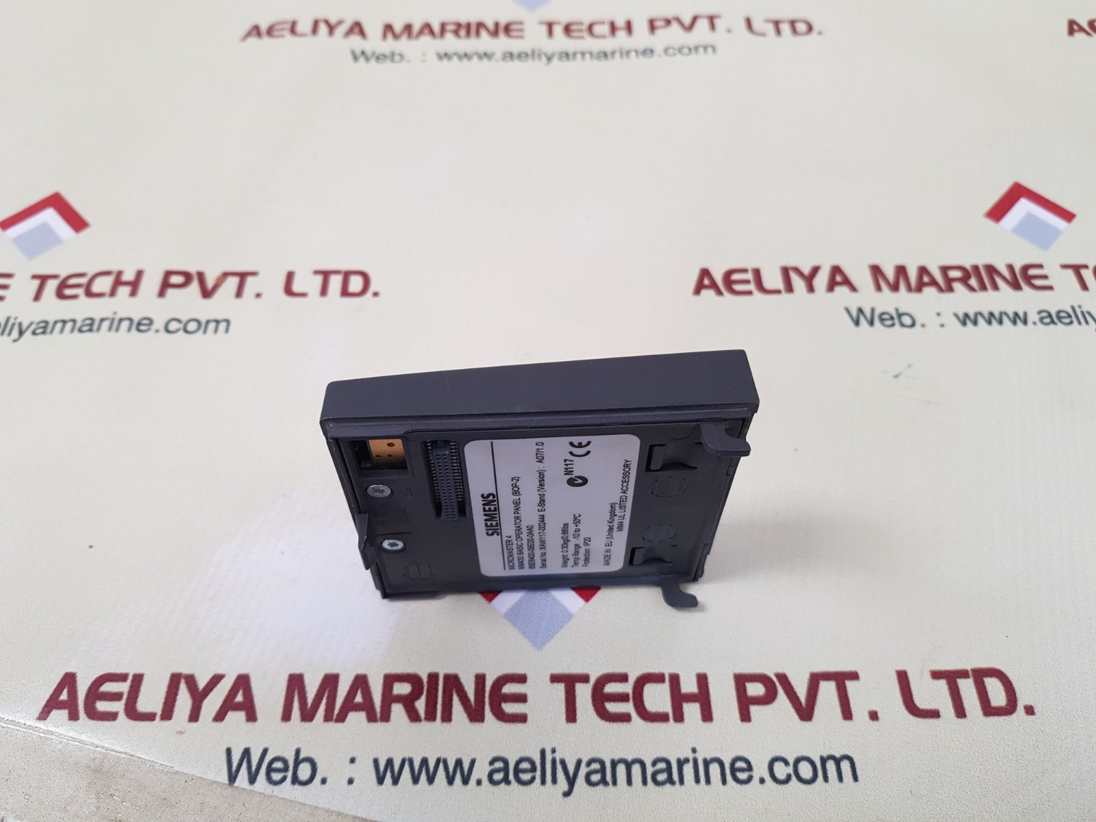 Siemens micromaster 4 6se6400-0be00-0aa0 mm430 basic operator panel