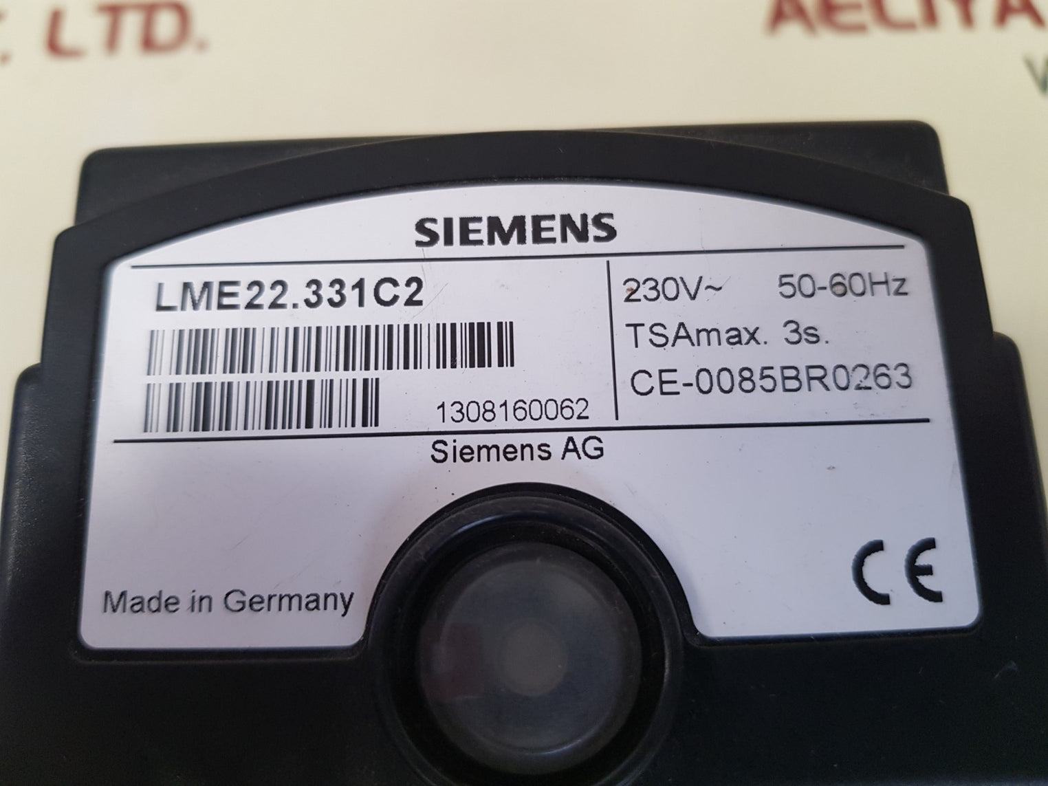 Siemens lme22.331c2 burner controller
