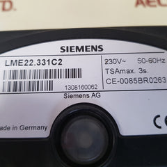 Siemens lme22.331c2 burner controller