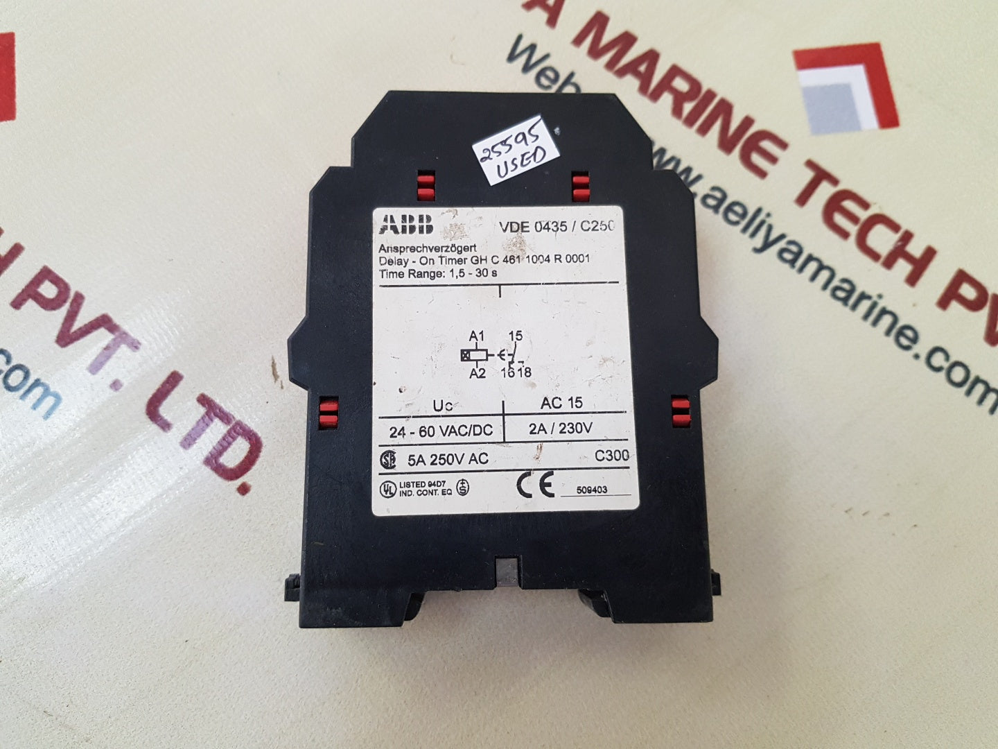 Abb c461.10 time delay relay
