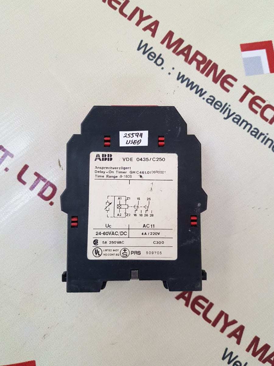 Abb c461 delay-on timer gh c461.0106r0001