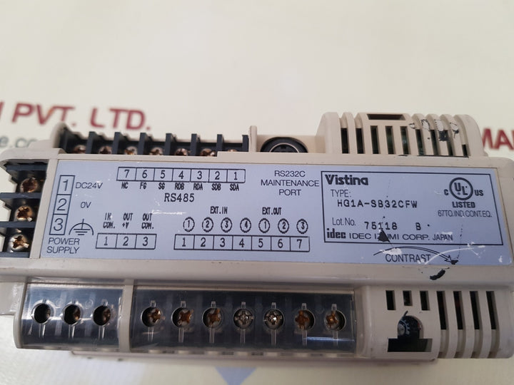 Idec Vistina Hg1A-sb32Cfw Power Supply Dc24V 15W