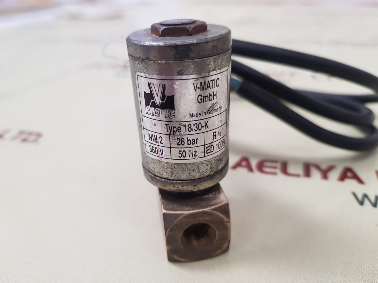 V-matic 18/30-k Solenoid Valve 380V, 50Hz