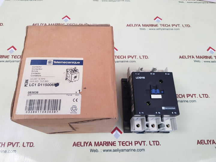 Telemecanique lc1d115006 contactor