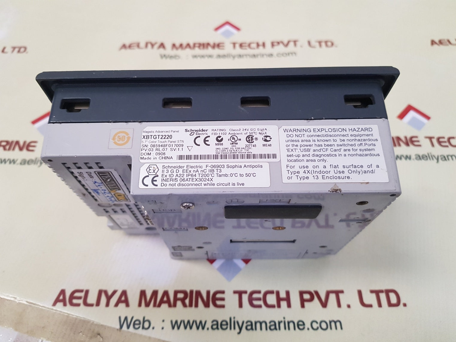 Schneider Electric Xbtgt2220 Magelis Digital Touch Screen Panel 24V Dc 0.98A