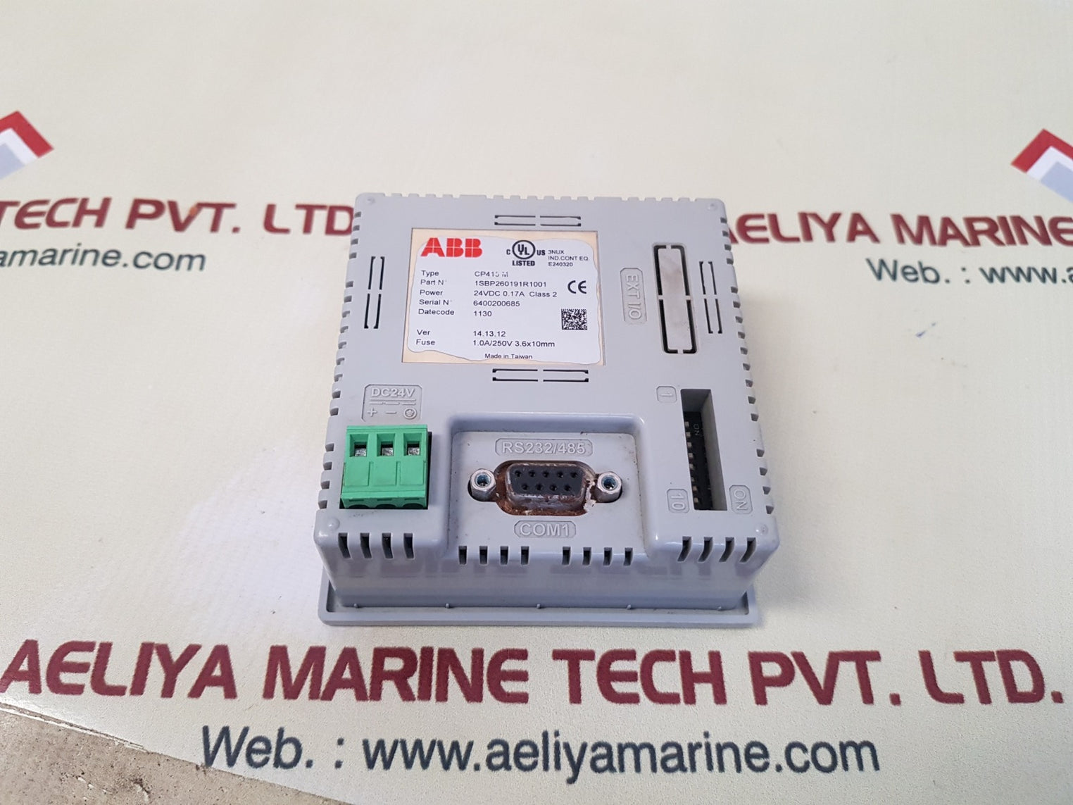 Abb Cp415 M Smallest Touch Terminal Control Panel 1Sbp260191R1001