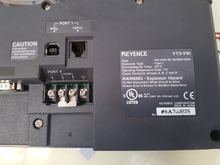 Keyence vt3-v10 touch screen panel