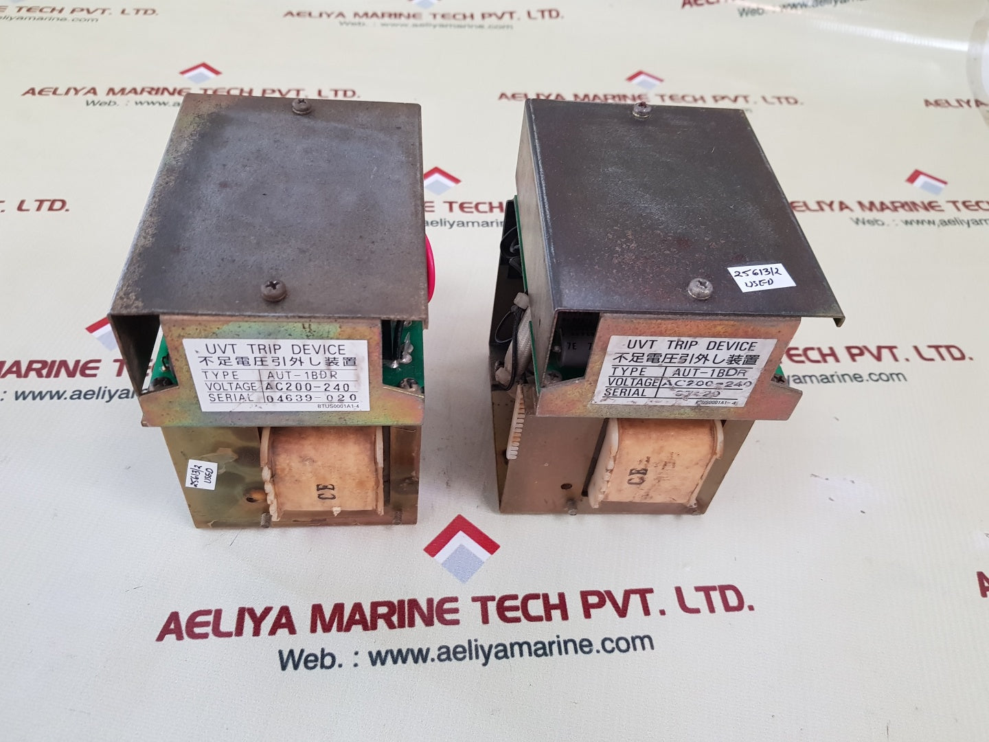 Terasaki aut-1bdr uvt trip device ac200-240v 