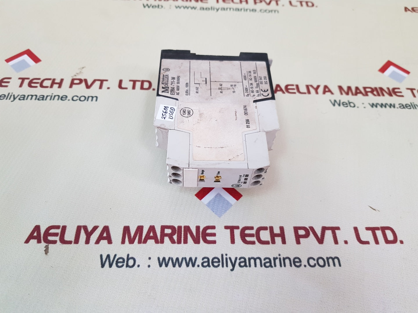 Klockner moeller etr4-11-w timing relay on-delayed