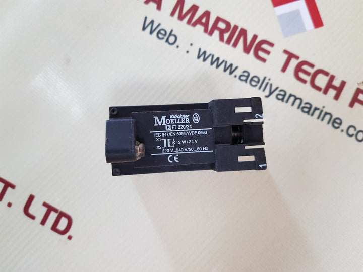 Klockner moeller bft 220/24 lamp transformer