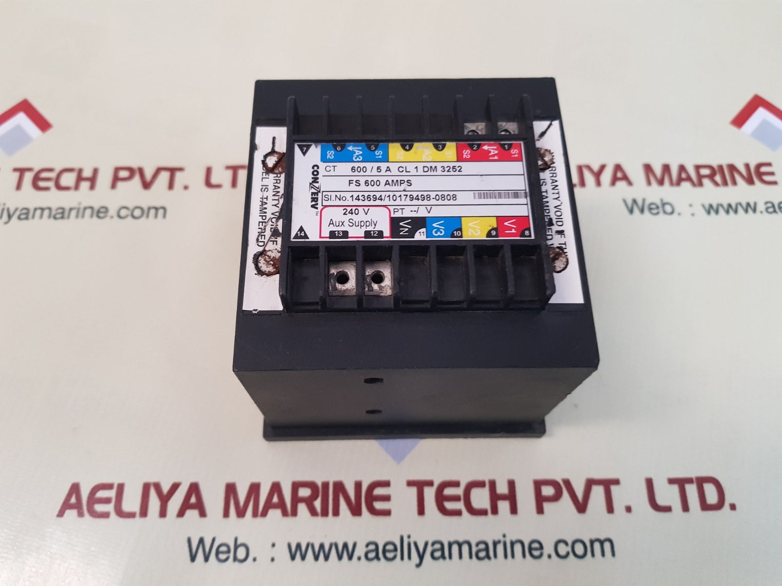 Conzerv Dm 3252 Digital Panel Meter 600/5A